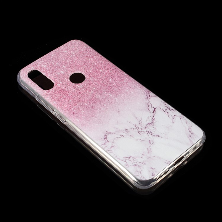Pattern Printing TPU Soft Phone Shell Case for Xiaomi Redmi 7 / Redmi Y3 - Marble Texture-3