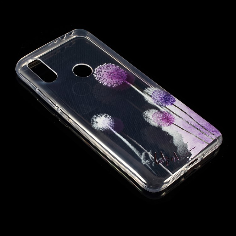 Pattern Printing TPU Soft Phone Shell Case for Xiaomi Redmi 7 / Redmi Y3 - Dandelion-1