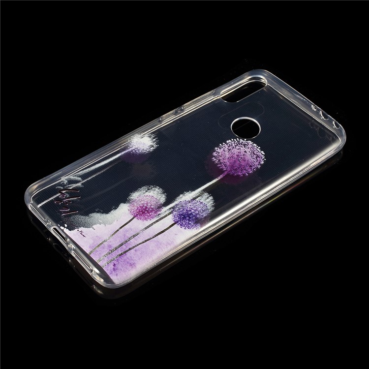 Pattern Printing TPU Soft Phone Shell Case for Xiaomi Redmi 7 / Redmi Y3 - Dandelion-2