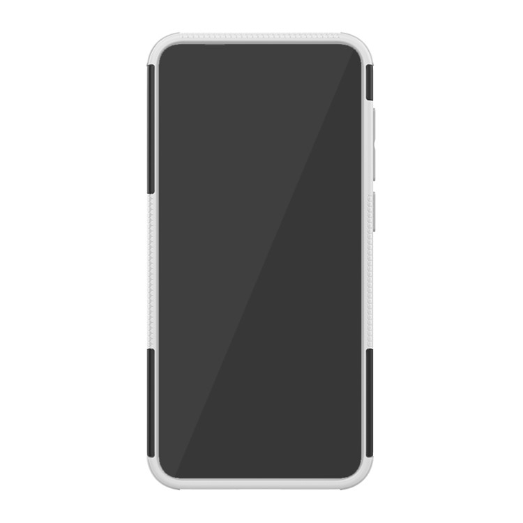 Anti-slip PC + TPU Hybrid Case with Kickstand for Xiaomi Mi 9 SE - White-3