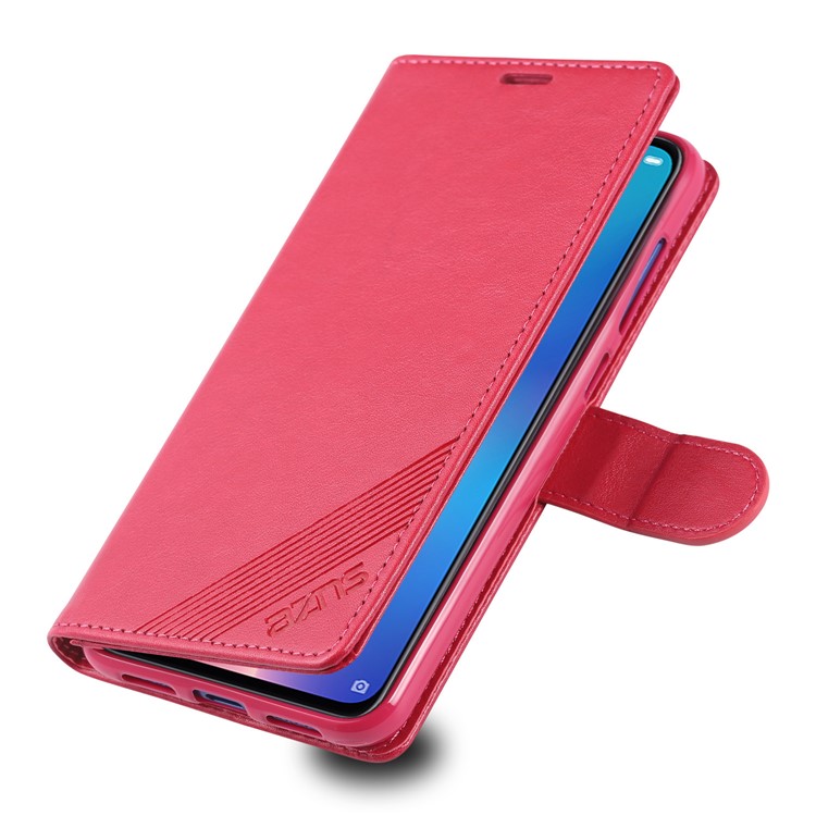 AZNS Leather Wallet Case for Xiaomi Mi 9 SE - Rose-2