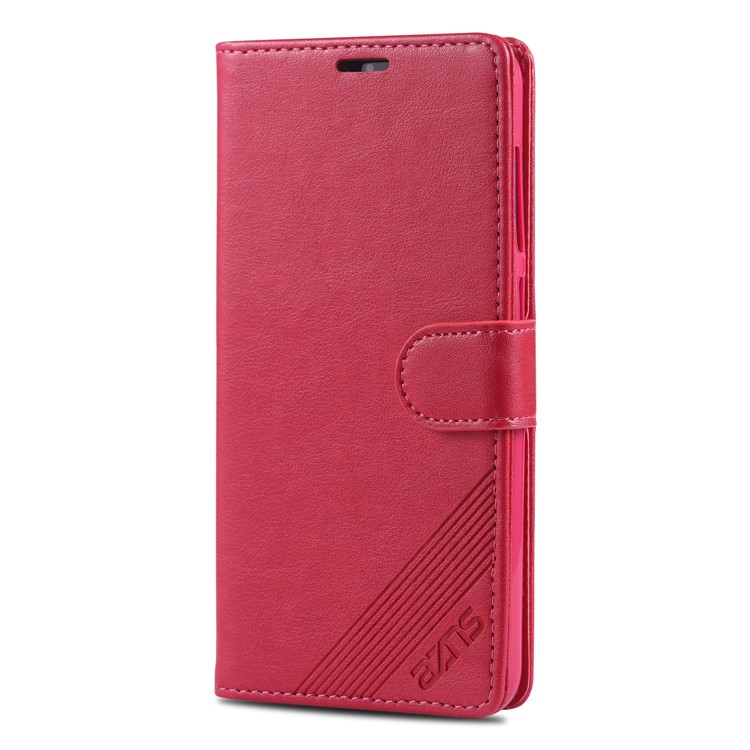 AZNS Leather Wallet Case for Xiaomi Mi 9 SE - Rose-5