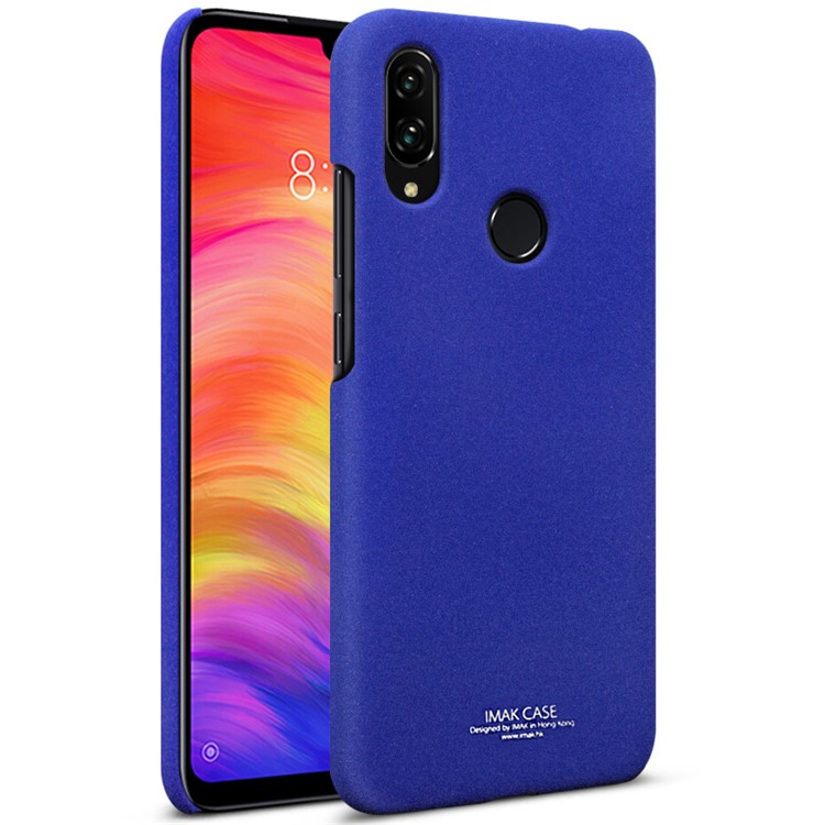 IMAK Matte PC Back Phone Case Shell for Xiaomi Redmi 7 / Redmi Y3 - Blue