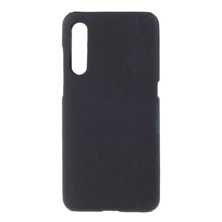 Thermal Induction Fluorescent Color Changing PU Leather Coated PC Back Shell for Xiaomi Mi 9 - Black / Blue-2