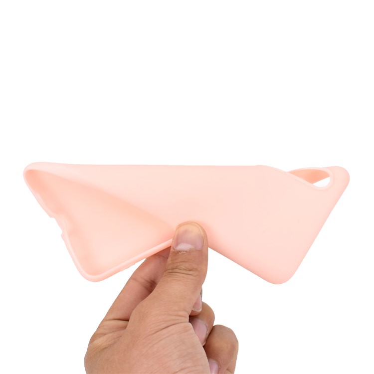 Matte TPU Soft Protective Phone Cover Shell for Xiaomi Mi 9 - Pink-6