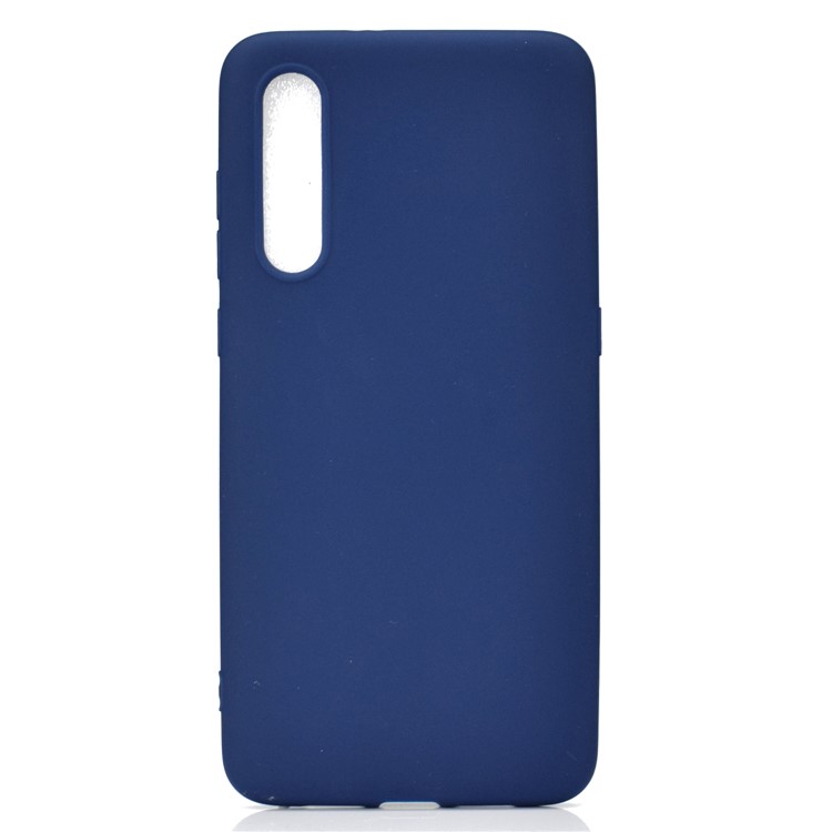 Matte TPU Soft Protective Phone Cover Shell for Xiaomi Mi 9 - Dark Blue-3