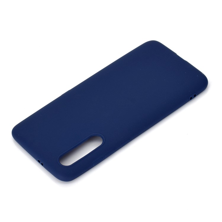 Matte TPU Soft Protective Phone Cover Shell for Xiaomi Mi 9 - Dark Blue-5