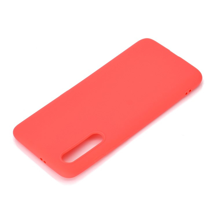 Matte TPU Soft Protective Phone Cover Shell for Xiaomi Mi 9 - Red-5