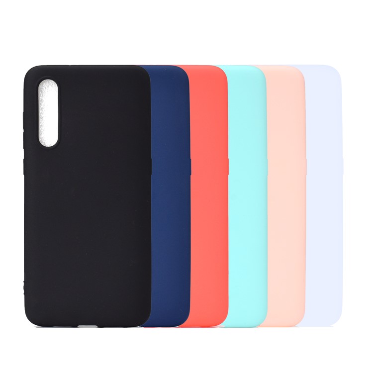 Matte TPU Soft Protective Phone Cover Shell for Xiaomi Mi 9 - Red-7