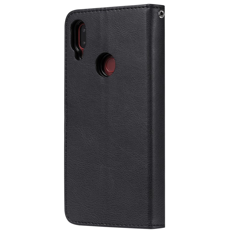 Magnetic Detachable 2-in-1 Wallet Leather Stand Case for Xiaomi Redmi Note 7S / Note 7 / Note 7 Pro (India) - Black-3
