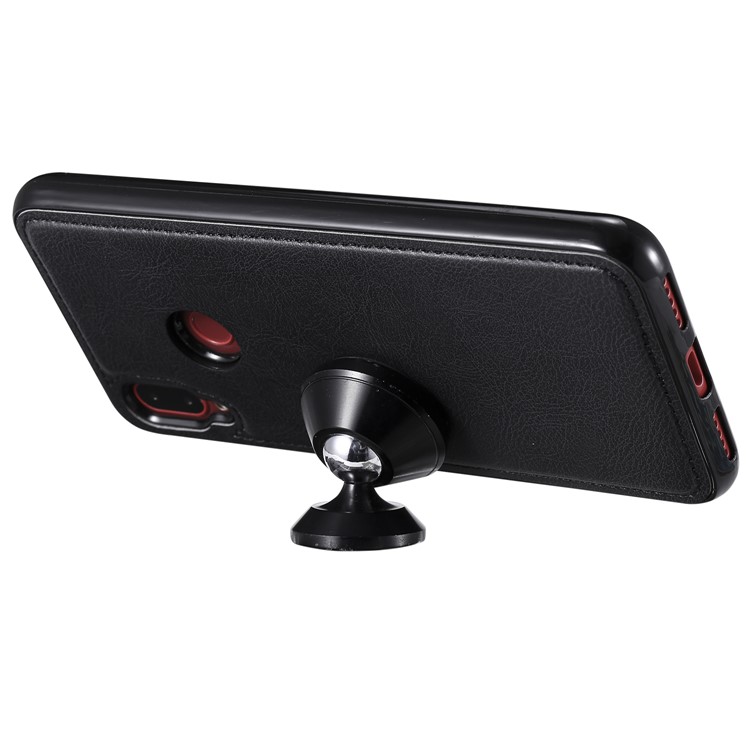 Magnetic Detachable 2-in-1 Wallet Leather Stand Case for Xiaomi Redmi Note 7S / Note 7 / Note 7 Pro (India) - Black-8