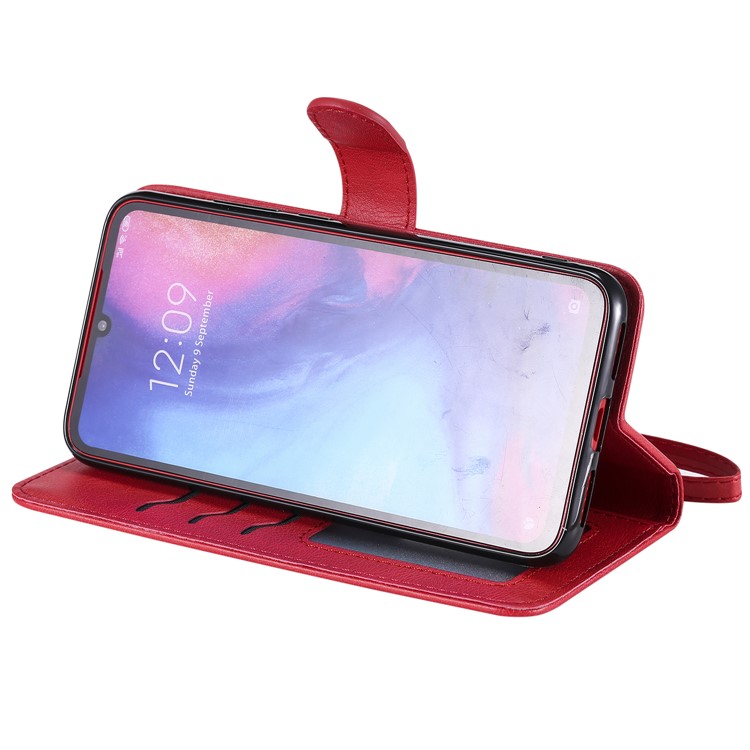 Magnetic Detachable 2-in-1 Wallet Leather Stand Case for Xiaomi Redmi Note 7S / Note 7 / Note 7 Pro (India) - Red-7