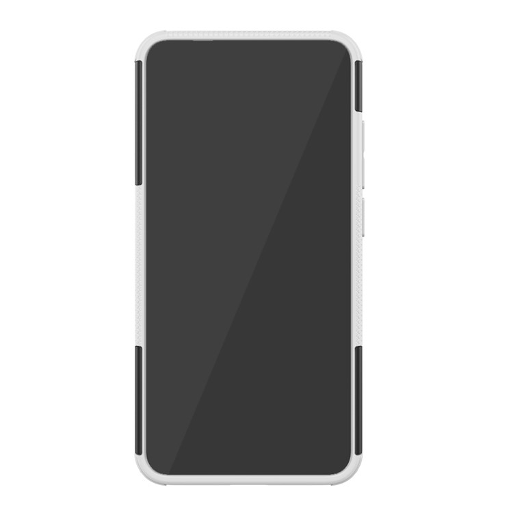 Caso Híbrido PC + TPU Anti-derrapante Com Suporte Para Xiaomi Mi 8 Lite / Mi 8 Juventude (mi 8X) - Branco-4