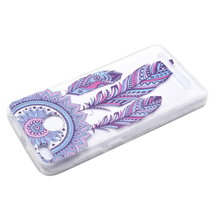 Pattern Printing Soft TPU Case Cover for Xiaomi Redmi 3s - Tribal Dreamcatcher-3
