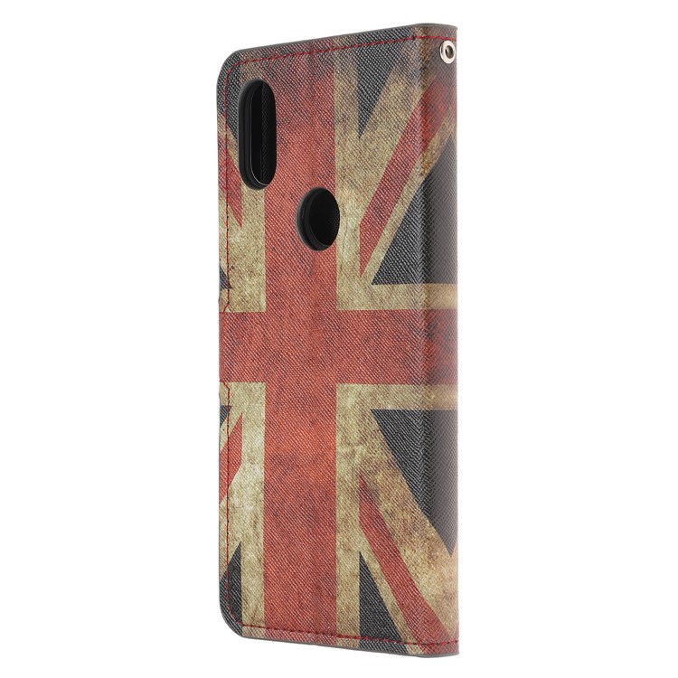Padrão De Impressão Carteira De Couro Stand Case Para Xiaomi Mi Mix 3 - Bandeira Do Vintage Do Reino Unido-3