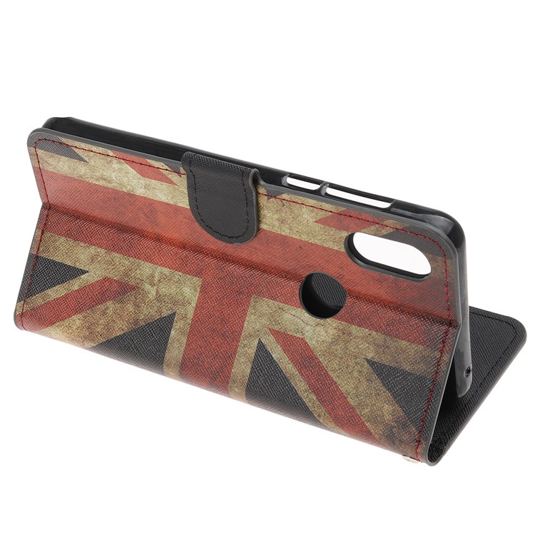Padrão De Impressão Carteira De Couro Stand Case Para Xiaomi Mi Mix 3 - Bandeira Do Vintage Do Reino Unido-4