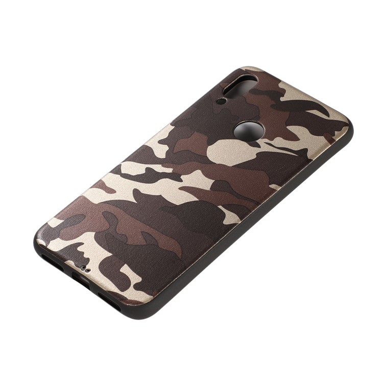 Camouflage Pattern TPU Case for Xiaomi Redmi Note 7S / Note 7 / Note 7 Pro (India) - Brown-3