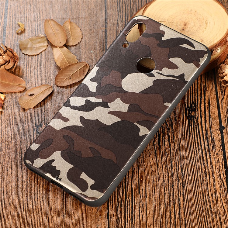 Camouflage Pattern TPU Case for Xiaomi Redmi Note 7S / Note 7 / Note 7 Pro (India) - Brown-5