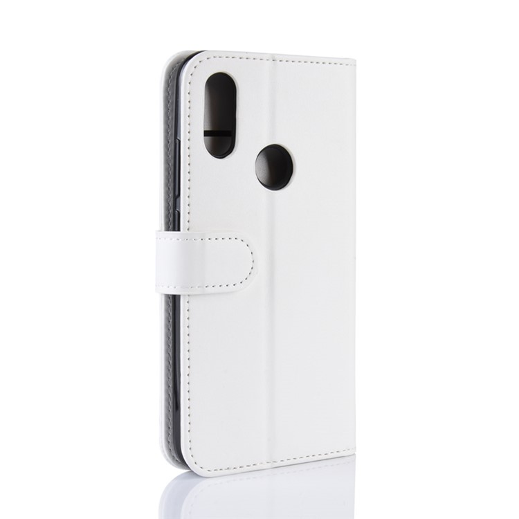 Crazy Horse PU Leather Stand Wallet Flip Case for Xiaomi Redmi 7 / Redmi Y3 - White-8