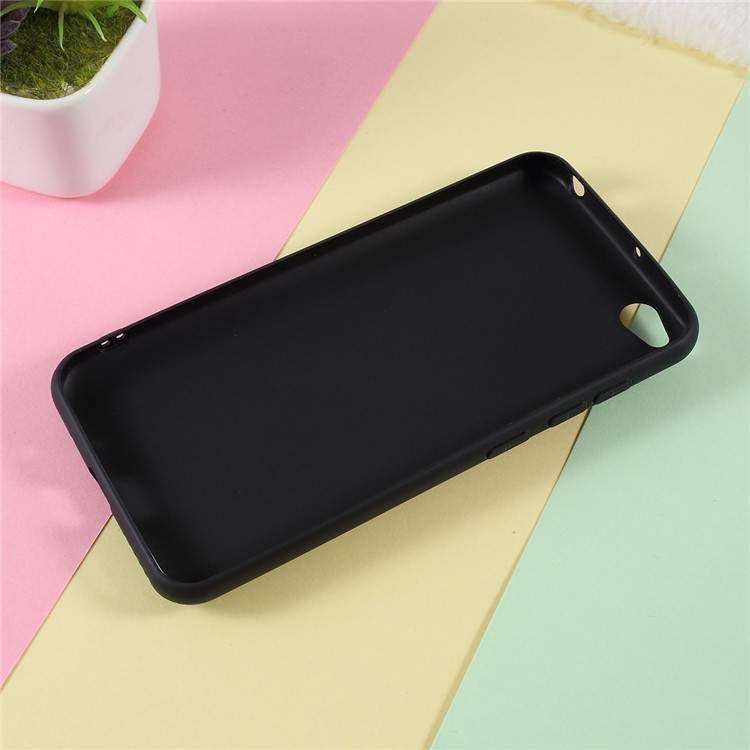3D Bubble Tea Pattern TPU Case for Xiaomi Redmi Go - Black-3