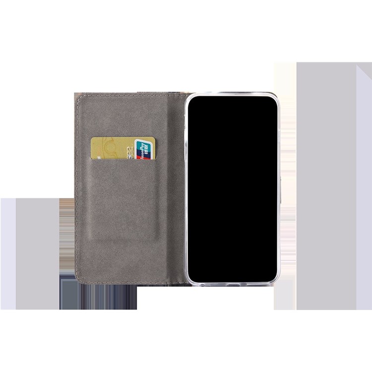 Linen Fabric PU Leather Card Storage Phone Case for Xiaomi Redmi Note 7 / Note 7 Pro (India) - Khaki-7