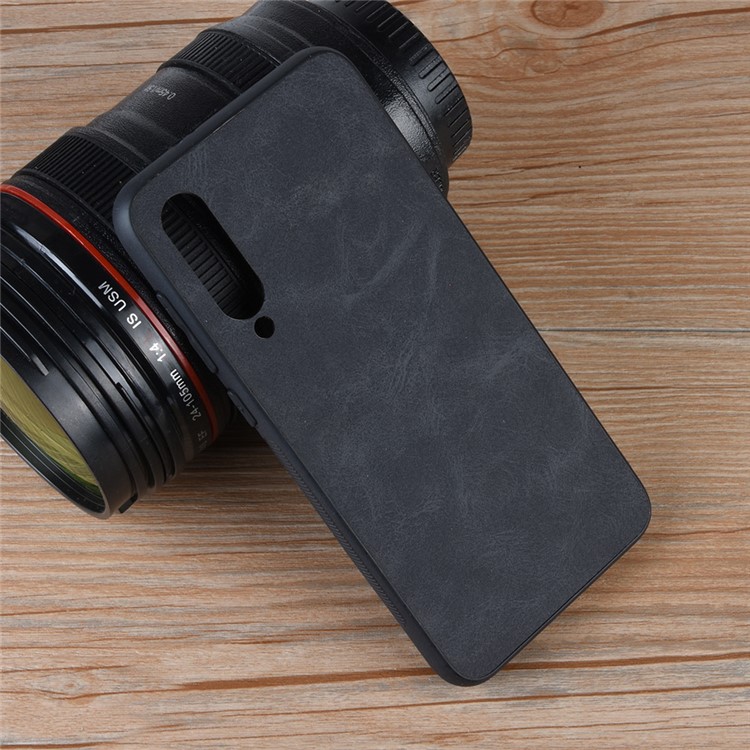 PU Leather Coated TPU Protective Phone Shell for Xiaomi Mi 9/Mi 9 Explore - Black-4