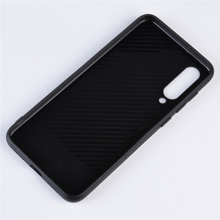 PU Leather Coated TPU Back Phone Casing for Xiaomi Mi 9 SE - Blue-5
