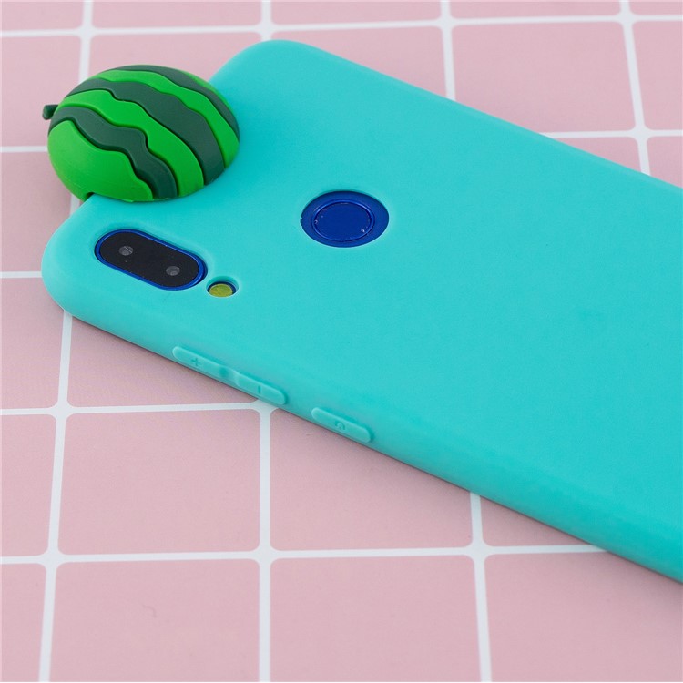 Coque De Protection En Gel TPU Motif 3D Pour Xiaomi Redmi 7 - Pastèque-8