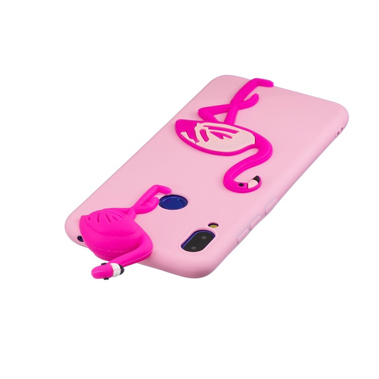 Funda Protectora De Gel De TPU 3D Para Xiaomi Redmi 7 - Flamenco-5