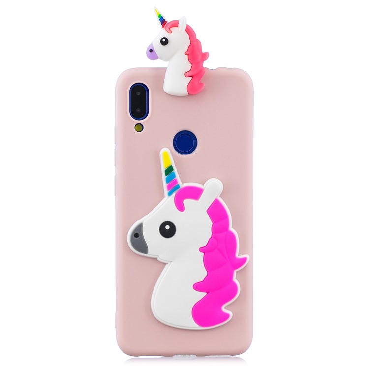 Funda Protectora De Gel De TPU 3D Para Xiaomi Redmi 7 - Unicornio-2