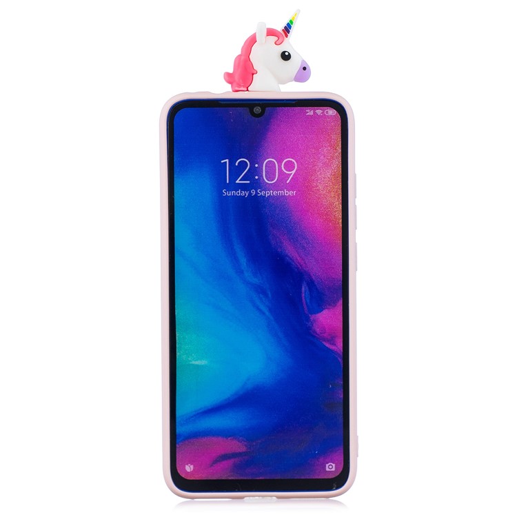 Funda Protectora De Gel De TPU 3D Para Xiaomi Redmi 7 - Unicornio-3