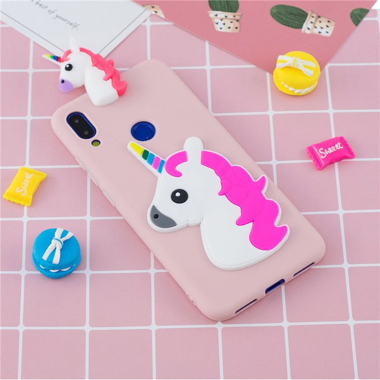 Funda Protectora De Gel De TPU 3D Para Xiaomi Redmi 7 - Unicornio-6