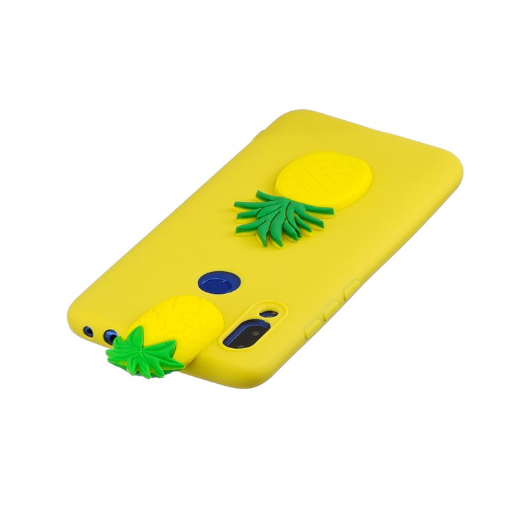 Funda Protectora De Gel De TPU 3D Para Xiaomi Redmi 7 - Piña-5