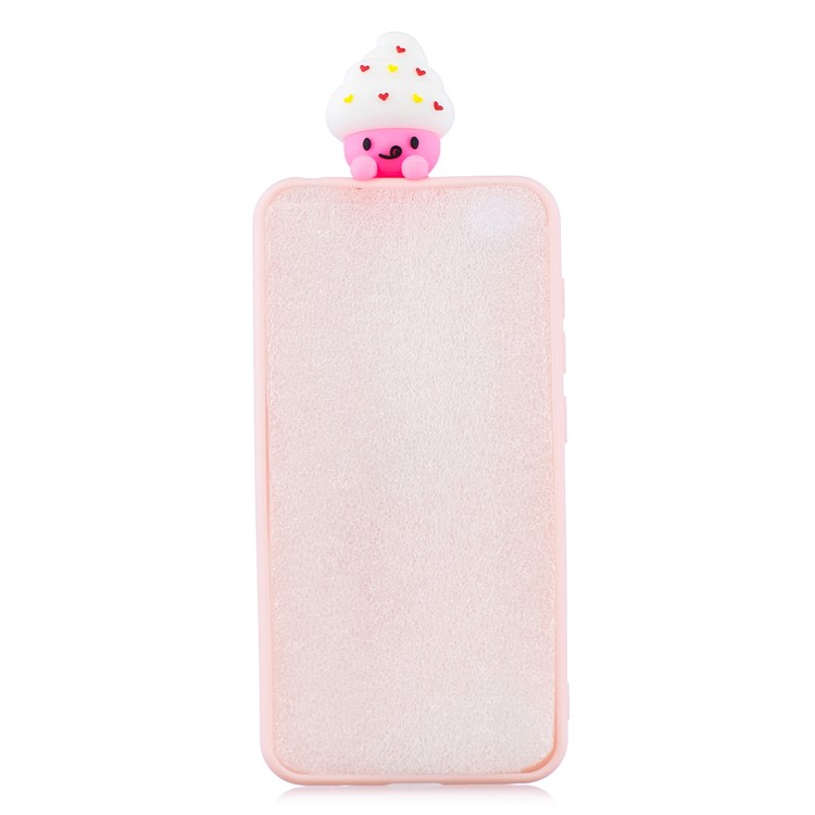 3D Pattern TPU Gel Protective Case for Xiaomi Redmi Go - Ice Cream-3