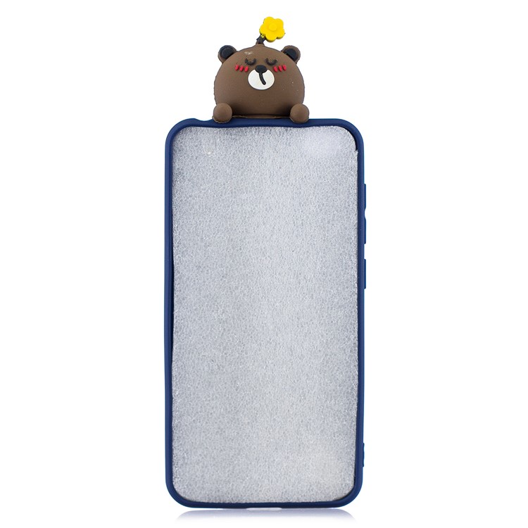3D Pattern TPU Gel Protective Case for Xiaomi Redmi Go - Bear-3