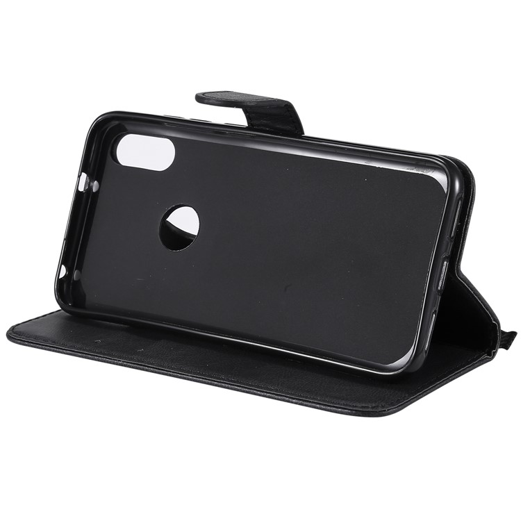 Wallet Leather Stand Case for Xiaomi Mi Play - Black-7