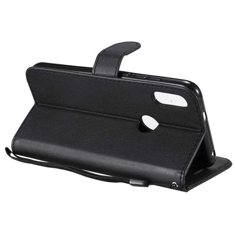 Wallet Leather Stand Case for Xiaomi Mi Play - Black-8