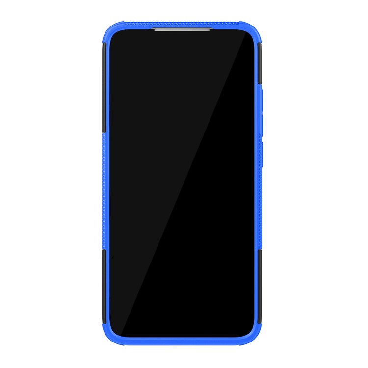 Cool Tyre Kickstand PC + TPU Hybrid Case for Xiaomi Redmi 7 / Redmi Y3 - Blue-3