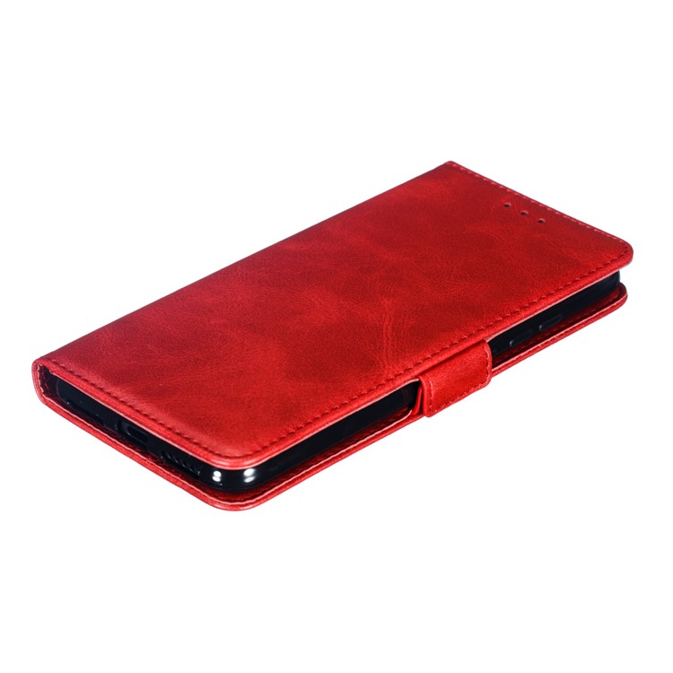 Leather Wallet Stand Case for Xiaomi Redmi Note 7 / Note 7 Pro (India) - Red-10