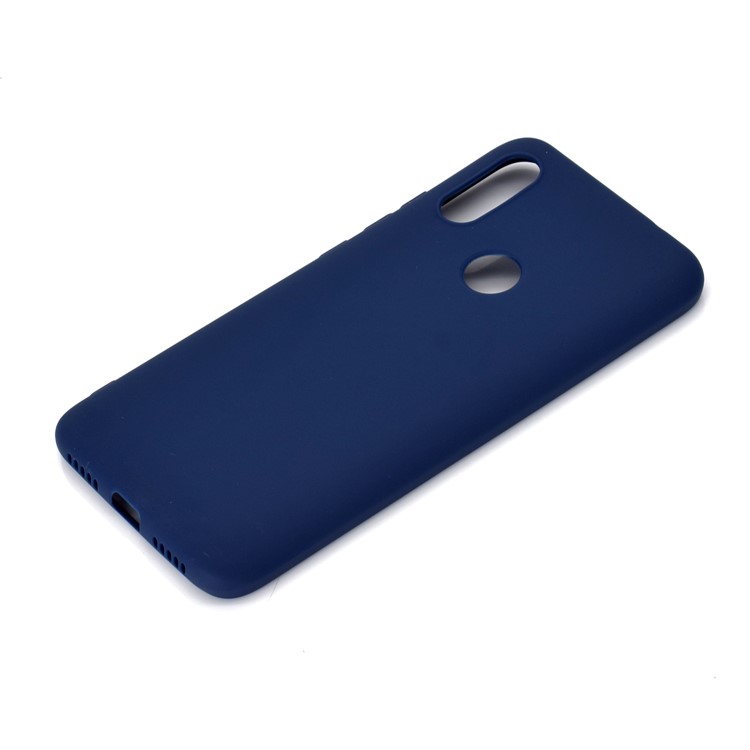 Soft Frosted TPU Case for Xiaomi Redmi 7 - Dark Blue-2