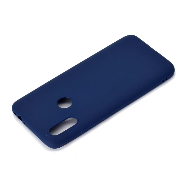 Soft Frosted TPU Case for Xiaomi Redmi 7 - Dark Blue-3
