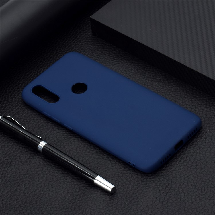 Soft Frosted TPU Case for Xiaomi Redmi 7 - Dark Blue-6