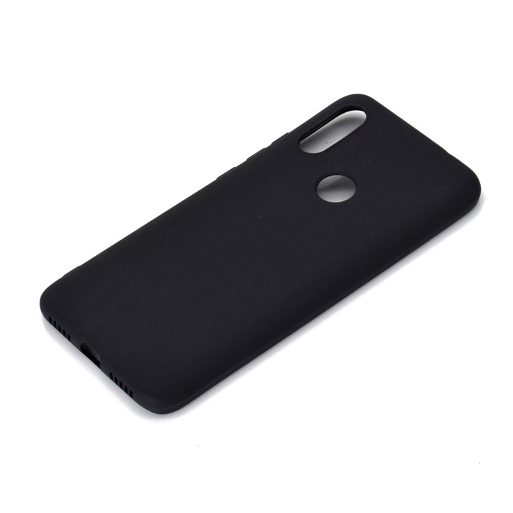 Custodia TPU Glassata Morbida Per Xiaomi Redmi 7 - Nero