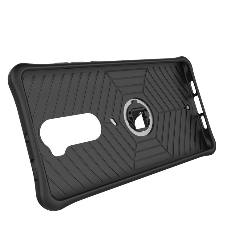 Armor PC + TPU Hybrid Case with Kickstand for Xiaomi Mi 5s Plus - Silver-11