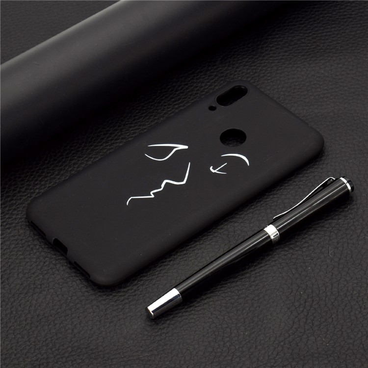 Pattern Printing Matte TPU Case for Xiaomi Redmi Note 7S / Note 7 / Note 7 Pro (India) - Abstract Face-6