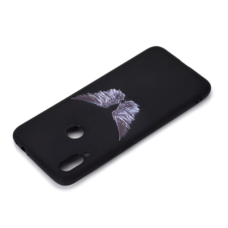 Pattern Printing Matte TPU Case for Xiaomi Redmi Note 7S / Note 7 / Note 7 Pro (India) - Wings-4