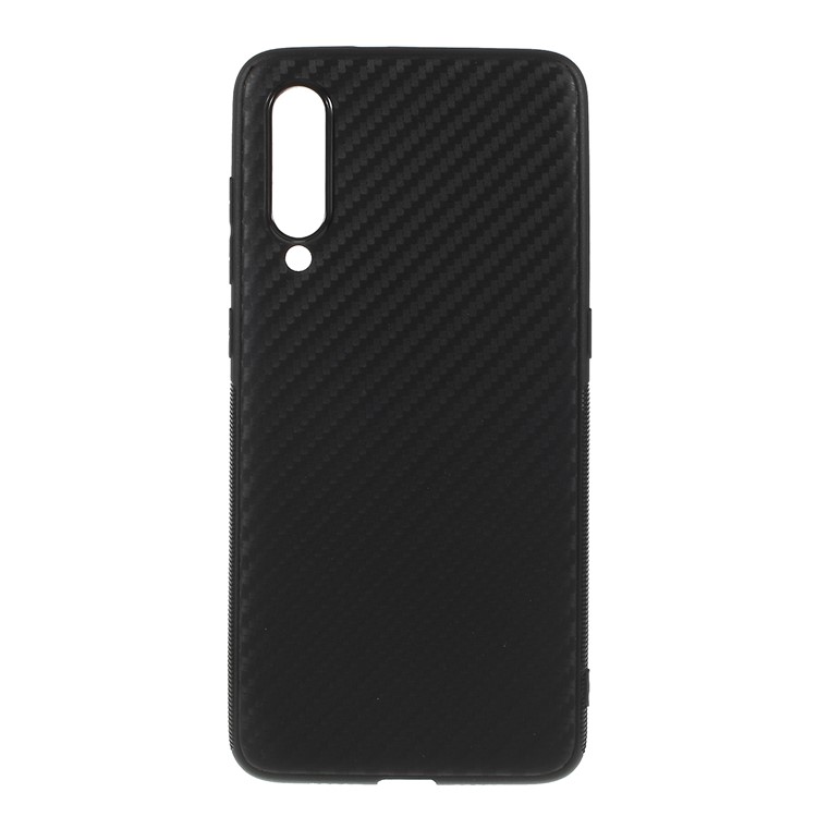 Carbon Fiber Brushed TPU Phone Case for Xiaomi Mi 9 SE - Black-1