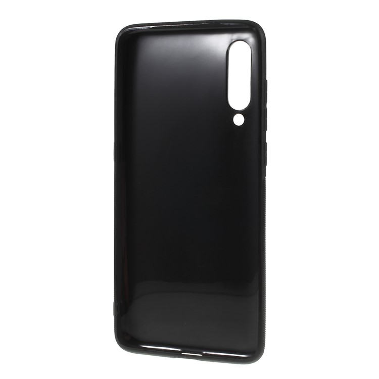 Carbon Fiber Brushed TPU Phone Case for Xiaomi Mi 9 SE - Black-3