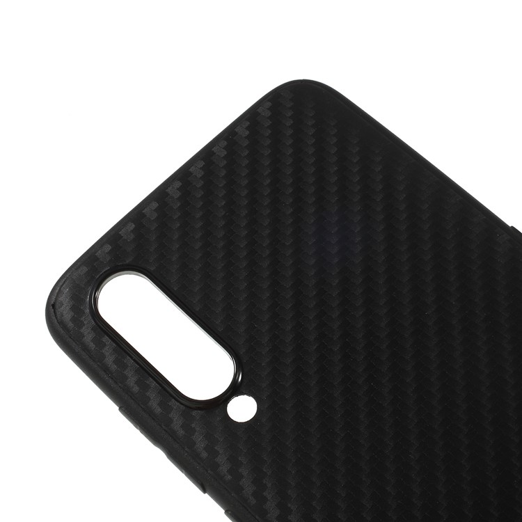 Carbon Fiber Brushed TPU Phone Case for Xiaomi Mi 9 SE - Black-4