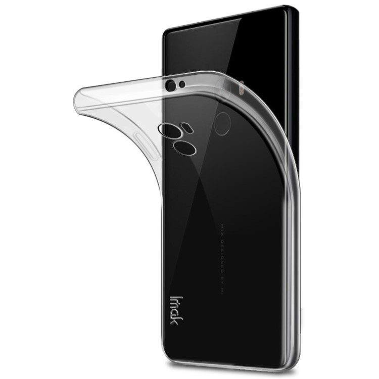 IMAK Stealth Clear TPU Phone Shell Case for Xiaomi Mi Mix + Screen Protector Film-5